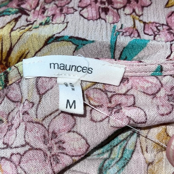 Floral Cinched Sleeve Kimono - Picture 5 of 8